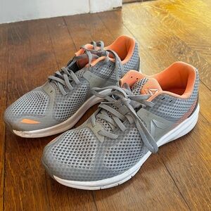 Reebok Women's Athletic Shoes in Gray and Orange
